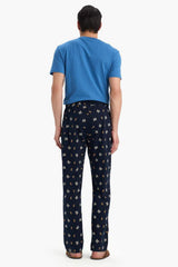 Defacto Erkek Homewear B8658Ax - Mavi