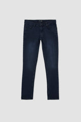 DeFacto R8791AZ Erkek Jean Pantolon - Mavi / Siyah