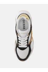 Guess Harpaa Kadın Sneaker FLPHARFAL12 - Beyaz / Kahverengi