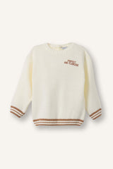 Defacto Çocuk Pullover A3851A5 - Ekru