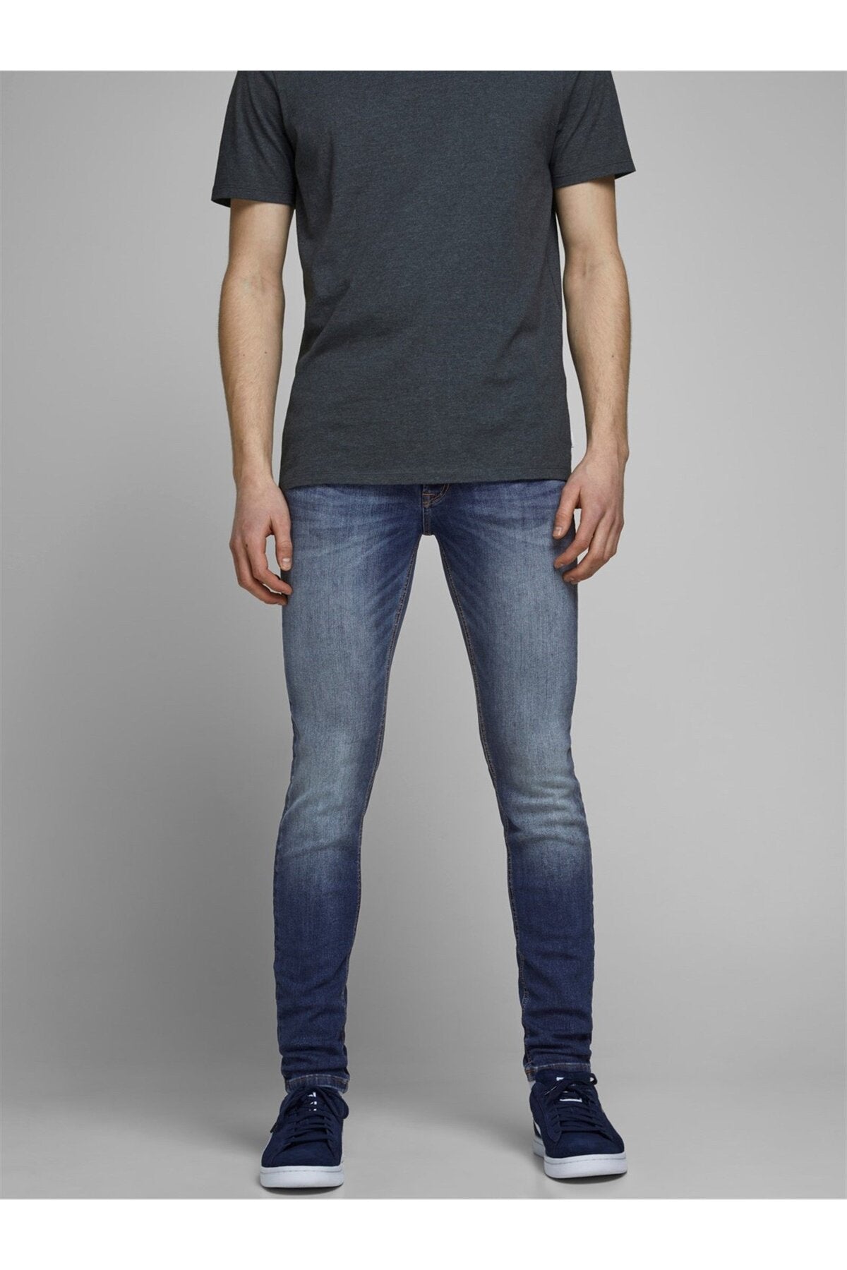Jack & Jones Liam Original Erkek Jean Pantolon 12166854 - Mavi