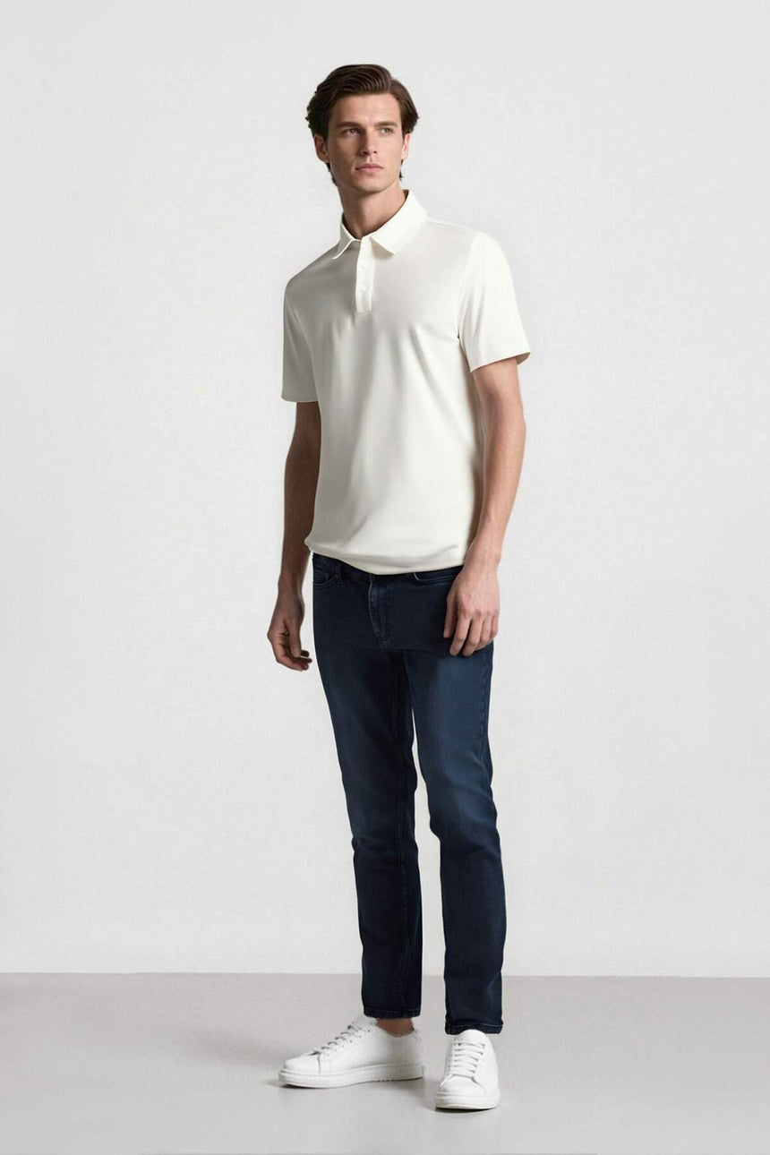 DeFacto R8791AZ Erkek Jean Pantolon - Mavi / Siyah