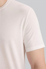 Defacto Erkek Short Sleeve T-Shirt M6606AZ - Beyaz