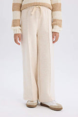 Defacto Çocuk Trousers A9321A8 - Açık Gri/ Bej