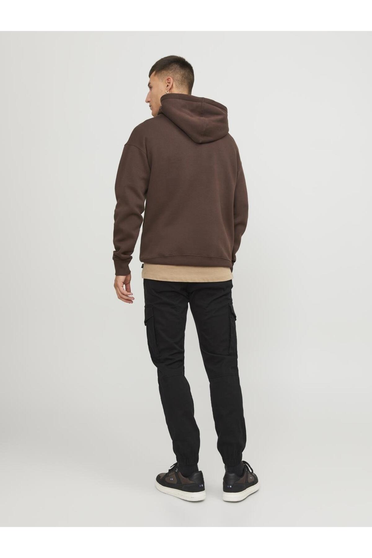 JACK&JONES JPSTPAUL FLAKE CARGO NOOS 12139912 - Siyah