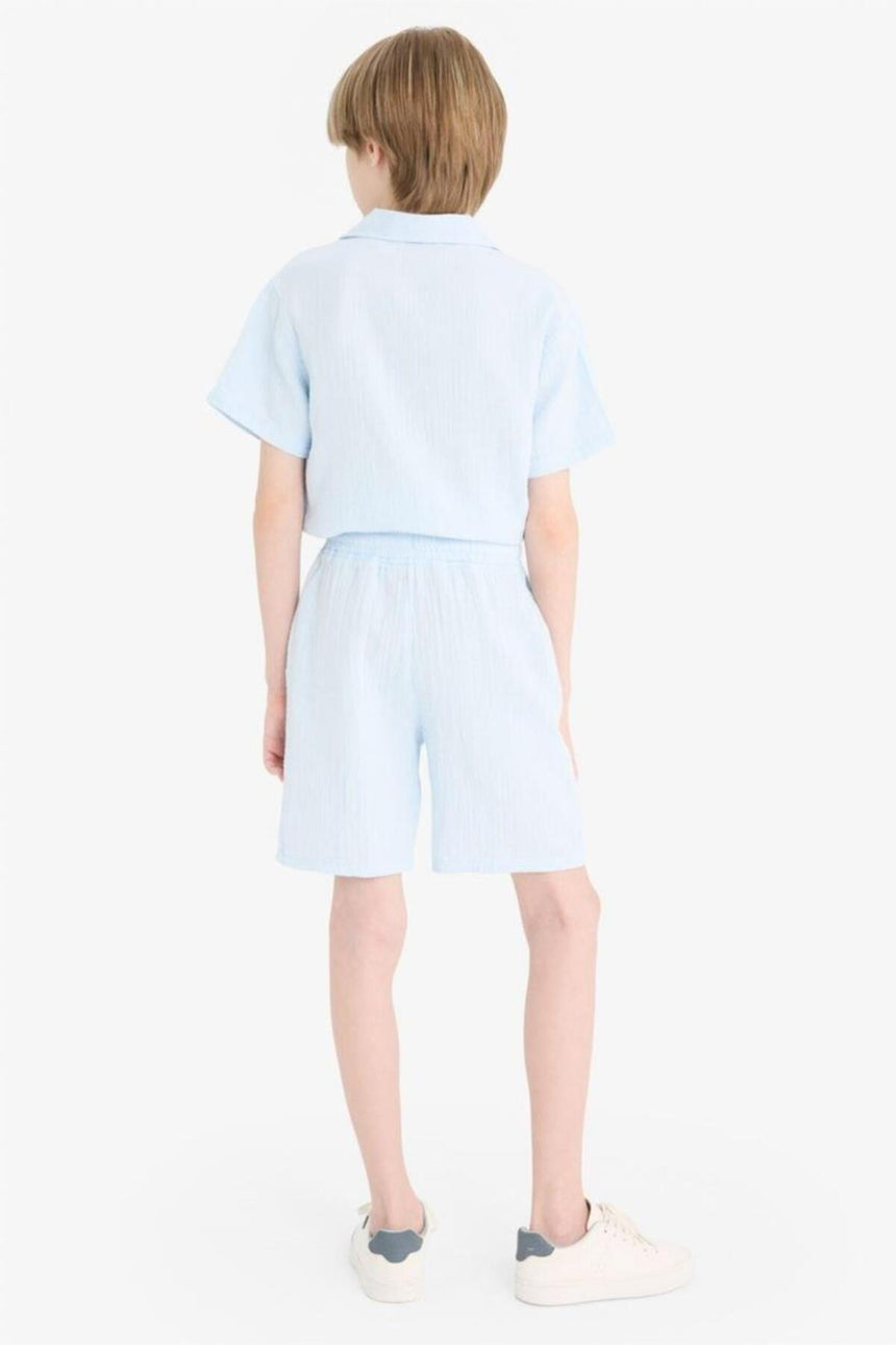Defacto Çocuk Woven Bottom Z5370A6 - Açık Mavi