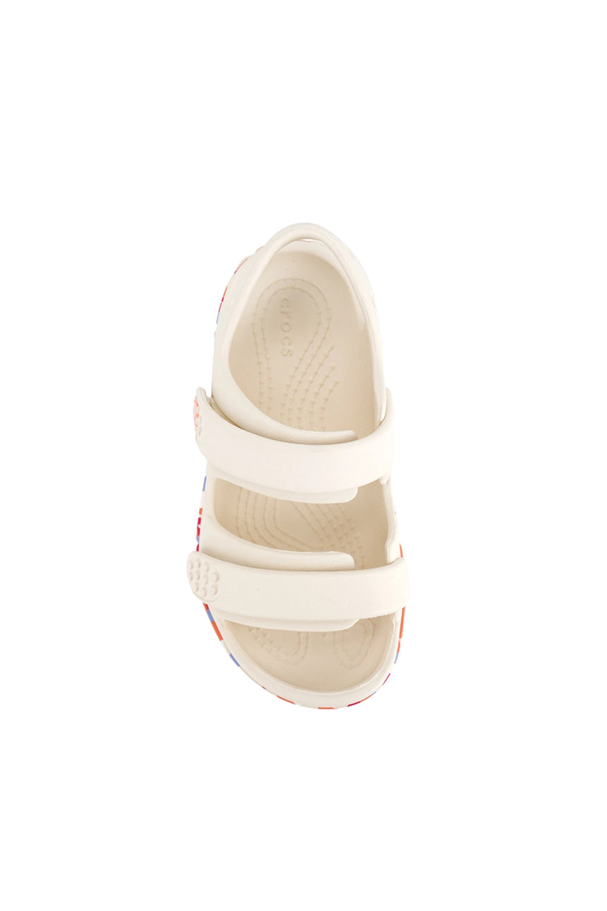 Crocs Crbndcruiserglwconfettibandsdk 212527 Unisex Terlik - Kırık Beyaz Açık Pembe