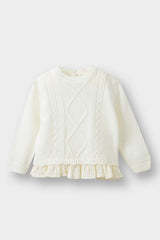 Defacto Çocuk Pullover F2445A5 - Ekru