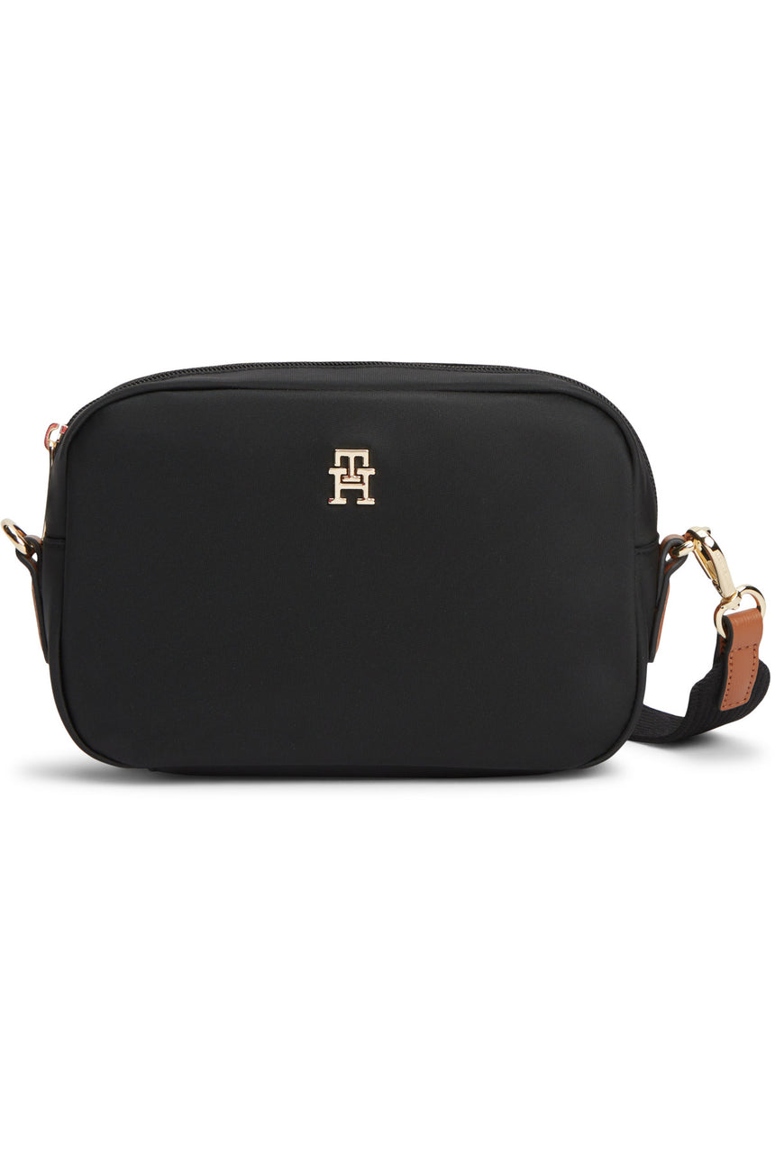 Tommy Hilfiger Kadın POPETTE CAMERA BAG AW0AW17704 - Siyah