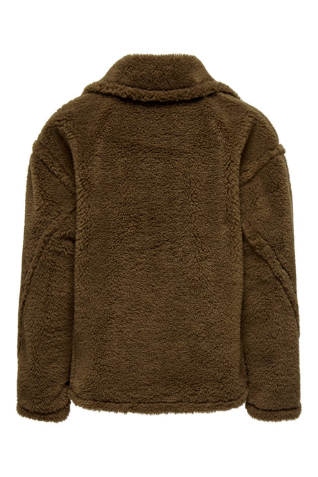 Only Jacket 15294075 - Koyu Kahverengi