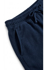 Tommy Hilfiger Erkek TOWELLING SWEATSHORTS MW0MW42880 - Mavi
