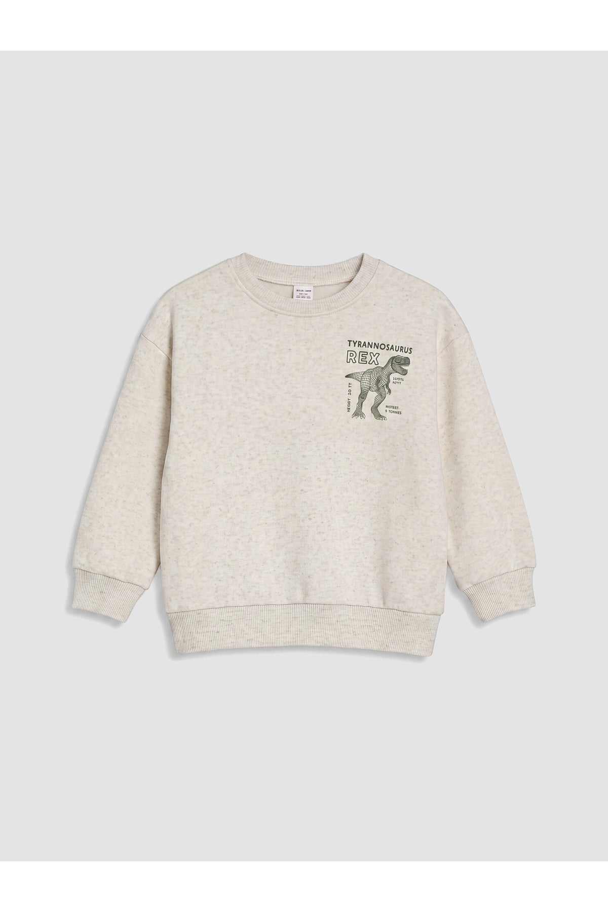 LC Waikiki Çocuk 2'li Oversize Sweatshirt W67623B1 - Koyu Yeşil
