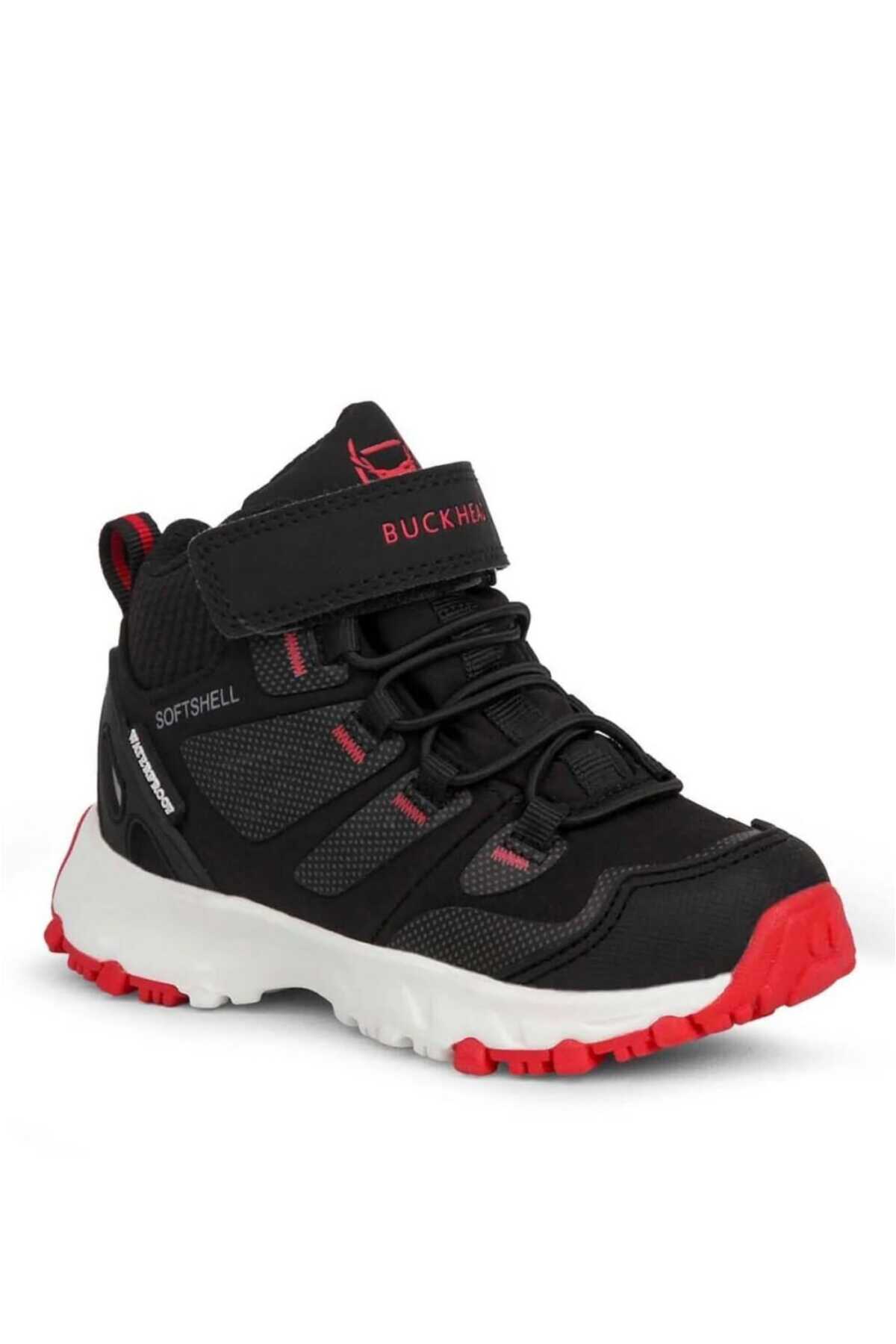 Buckhead Zyon High Çocuk Bot BUCK3005 - Siyah/Kırmızı