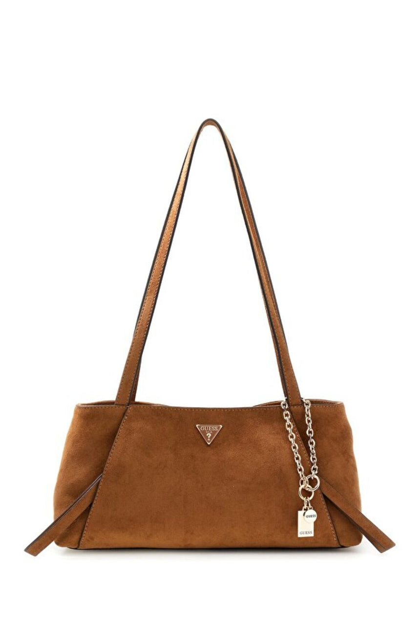 GUESS KADIN DEVON SHOULDER SATCHEL HWSG9745090 - Kahverengi