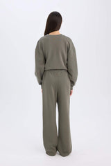 Defacto Kadın Trousers B8571Ax - Açık Haki Yeşili