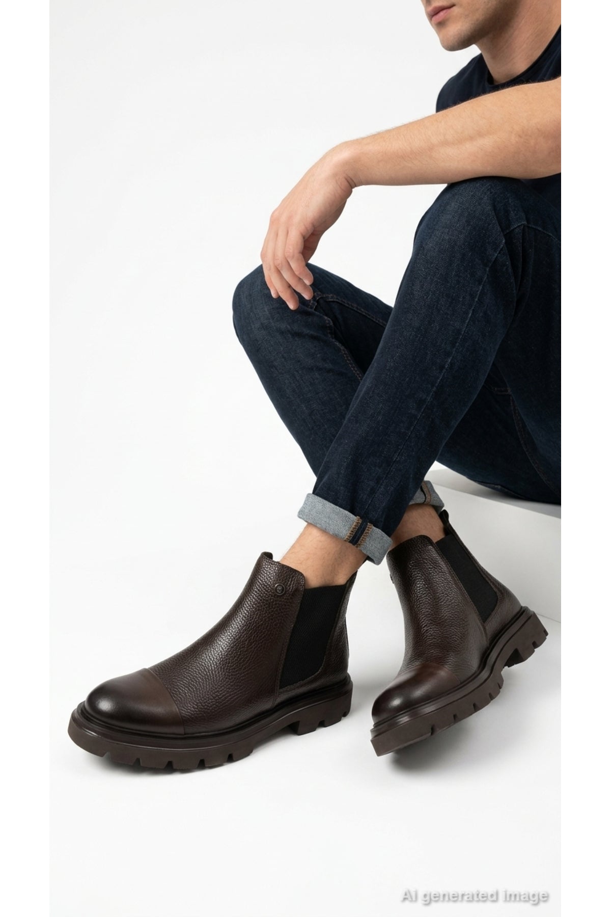 Pierre Cardin Erkek Bot 70-208 - Kahverengi