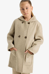 Defacto Çocuk Coat/Parka C8554A8 - Açık Kahve
