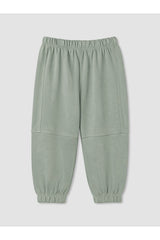 LC Waikiki Erkek Bebek Sweatshirt Pantolon Takımı W64217D1 - Pastel Yeşil