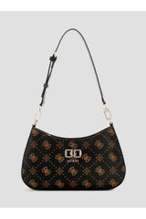 Guess Emelie Logo Kadın Omuz Çantası HWGP9928180 - Parlak Yeşil