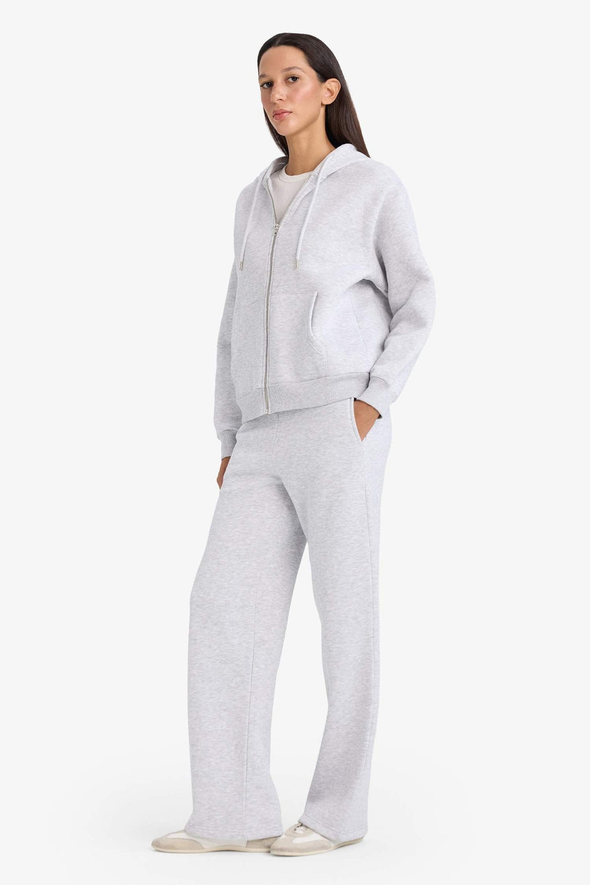 Defacto Kadın Trousers B8571AX - Gri