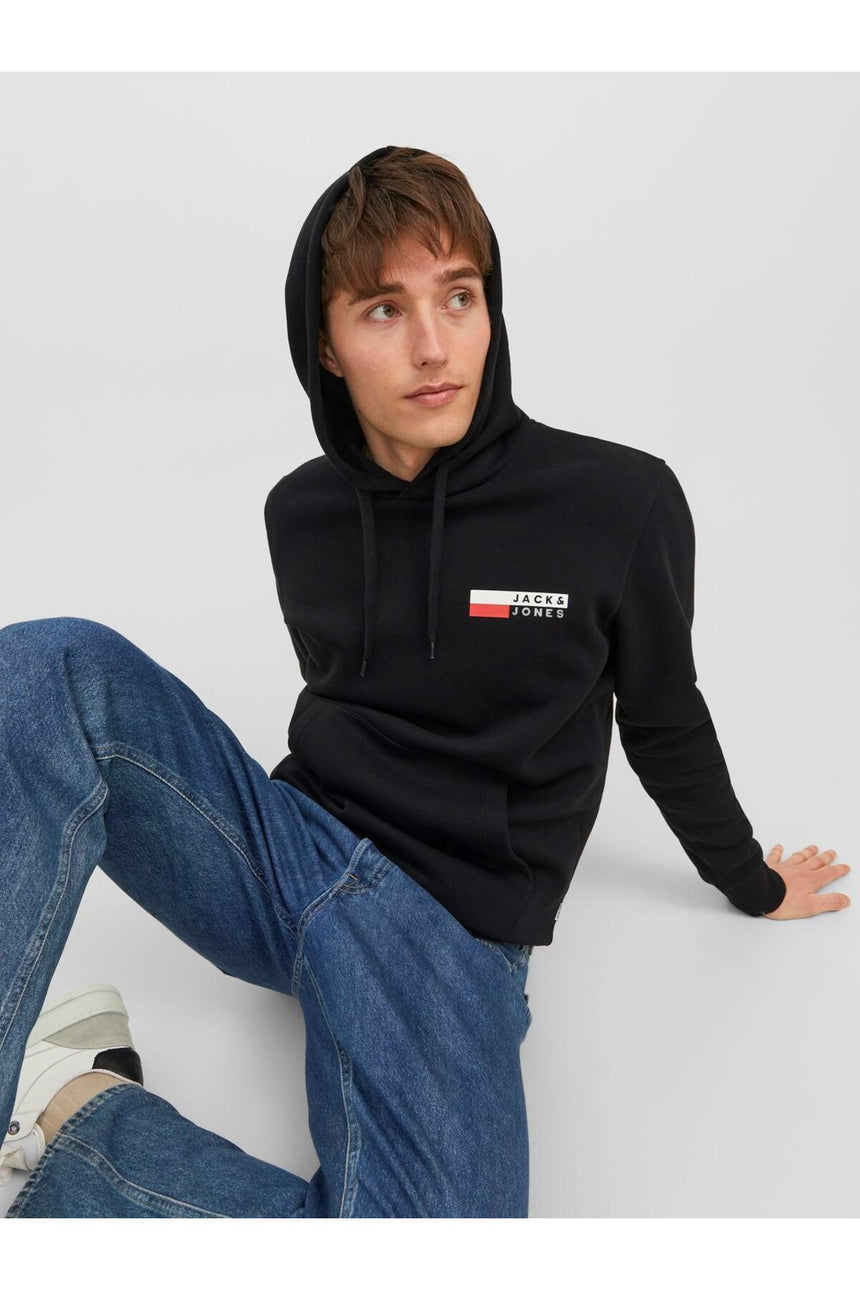 JACK&JONES SWEAT 12233599 - Siyah
