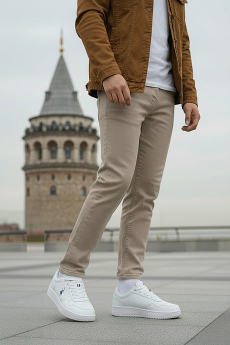 U.S. POLO ASSN. COSTER 5PR - Beyaz