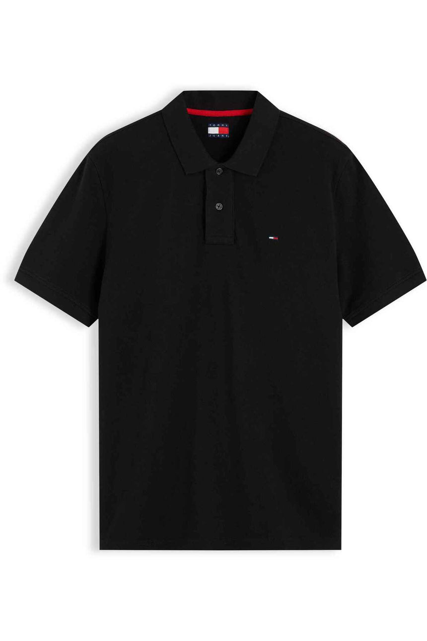 Tommy Hilfiger 1985 Erkek Polo Yaka T-Shirt - Siyah