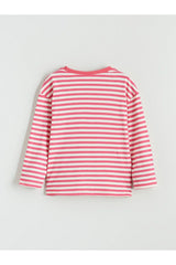 LC Waikiki Çocuk Uzun Kollu T-Shirt W5MV35P1 - Pembe
