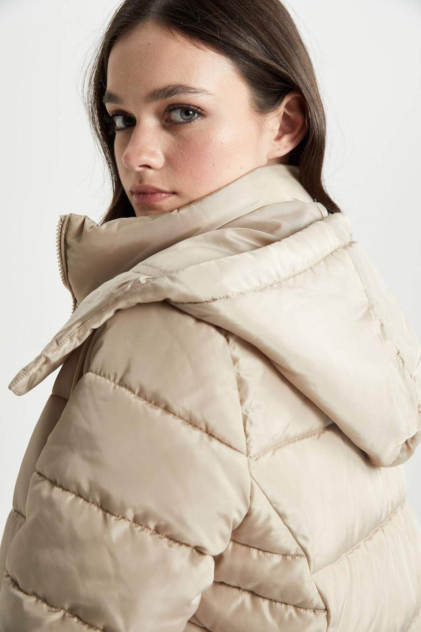 Defacto Kadın Coat/Parka A1315AX - Açık Kahve