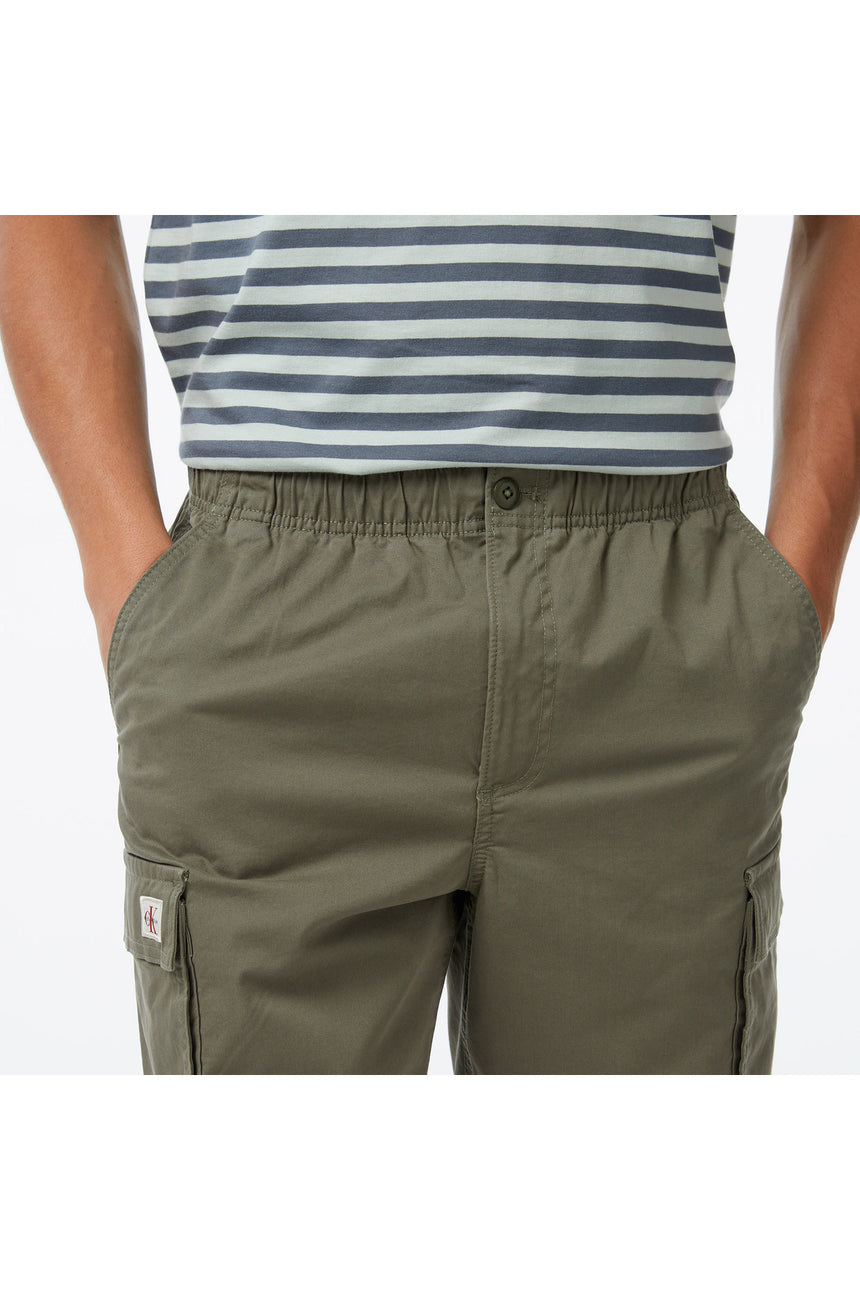 Calvin Klein Erkek STRAIGHT COMFORT COTTON 9" CARGO LV04RB618GLDY - Bej