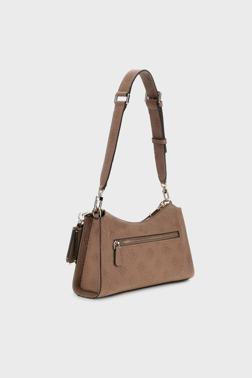 GUESS KADIN CRESIDIA II TOP ZIP HWPD9888180 - Koyu Kahverengi