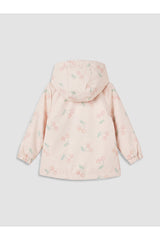 LC Waikiki Kız Bebek Kapüşonlu Mont W60174B1 - Pembe
