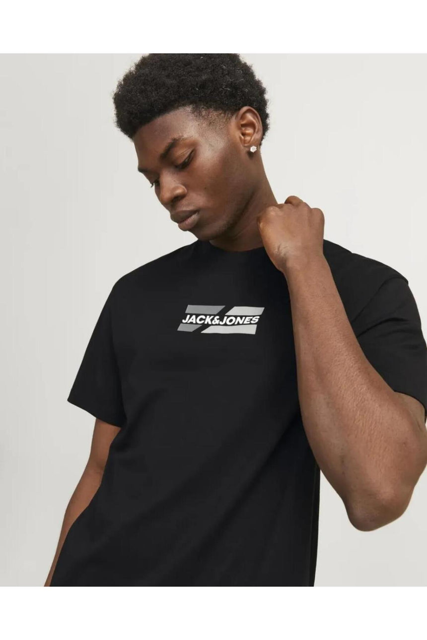 JACK&JONES T-SHIRT 12268415 - Siyah