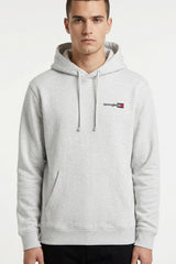 Tommy Hilfiger Erkek TJM REG ENTRY DNA HOODIE EXT DM0DM23393 - Gri