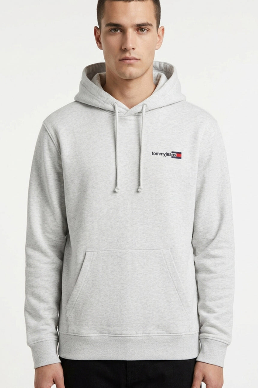 Tommy Hilfiger Erkek TJM REG ENTRY DNA HOODIE EXT DM0DM23393 - Gri