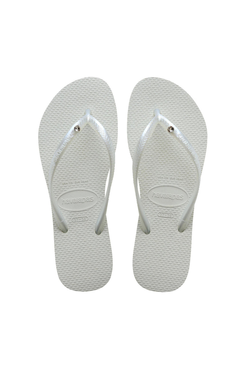 HAVAİANAS SLIM CRYSTAL SW II 4145651 - Beyaz