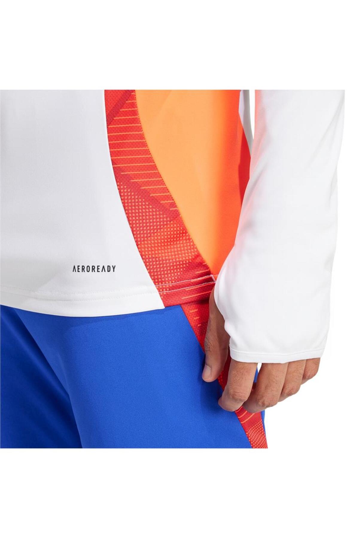 adidas Tiro 24 Competition Erkek Antrenman Üstü JF4197 - Beyaz