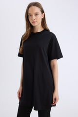 Defacto Kadın Short Sleeve Tunic A8351Ax - Ekru