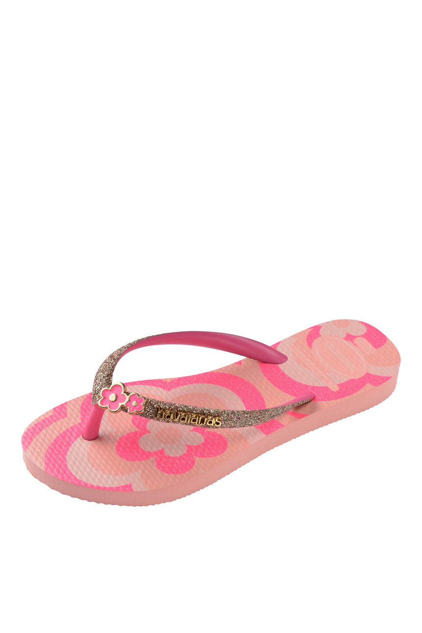 HAVAİANAS KIDS SLIM GLITTER II 4146976 - Pembe