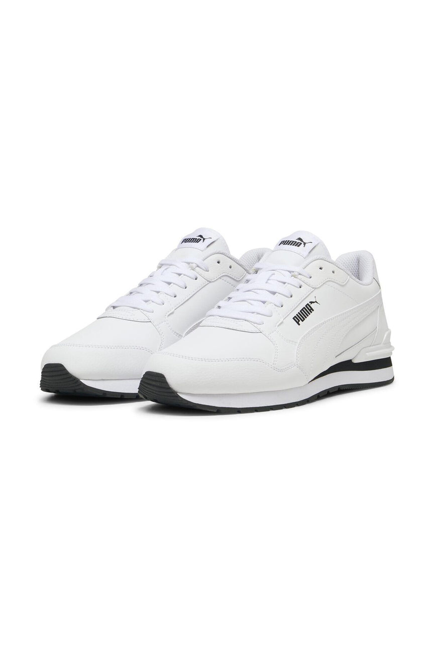 Puma ST Runner 39906807 Erkek Yürüyüş Ayakkabısı - Siyah / Beyaz