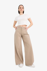 Defacto Kadın Trousers E4381Ax - Açık Kahve