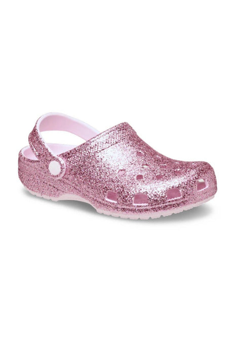 CROCS KIDS Classic Chunky Glitter Clog K 211939 - Açık Pembe