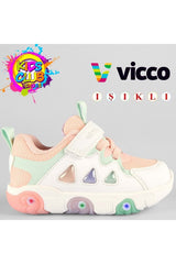 Vicco Bebe Phonex Ayakkabı 346.B25K.209 - Pudra Pembe