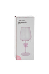 LC Waikiki Home Desenli Cam Meşrubat Bardağı S6I252B8 - Şeffaf