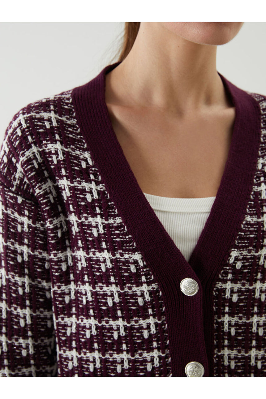 LCW KADIN W5BD62F8 HRK,ALTO-5W - Bordo