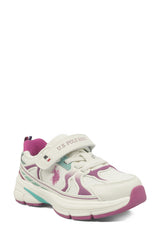 U.S. POLO ASSN. 6P SETTE JR 6FX - Beyaz/Pembe