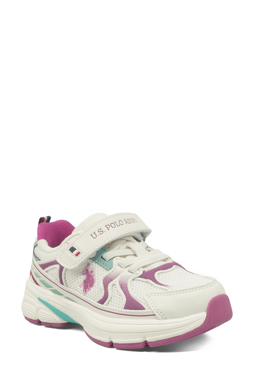 U.S. POLO ASSN. 6P SETTE JR 6FX - Beyaz/Pembe