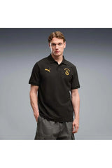 Galatasaray 78682726 Erkek Polo Yaka T-Shirt - Siyah