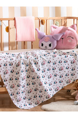 LC Waikiki Home Hello Kitty 2'li Müslin Bebek Örtüsü S60058B1 - Karışık