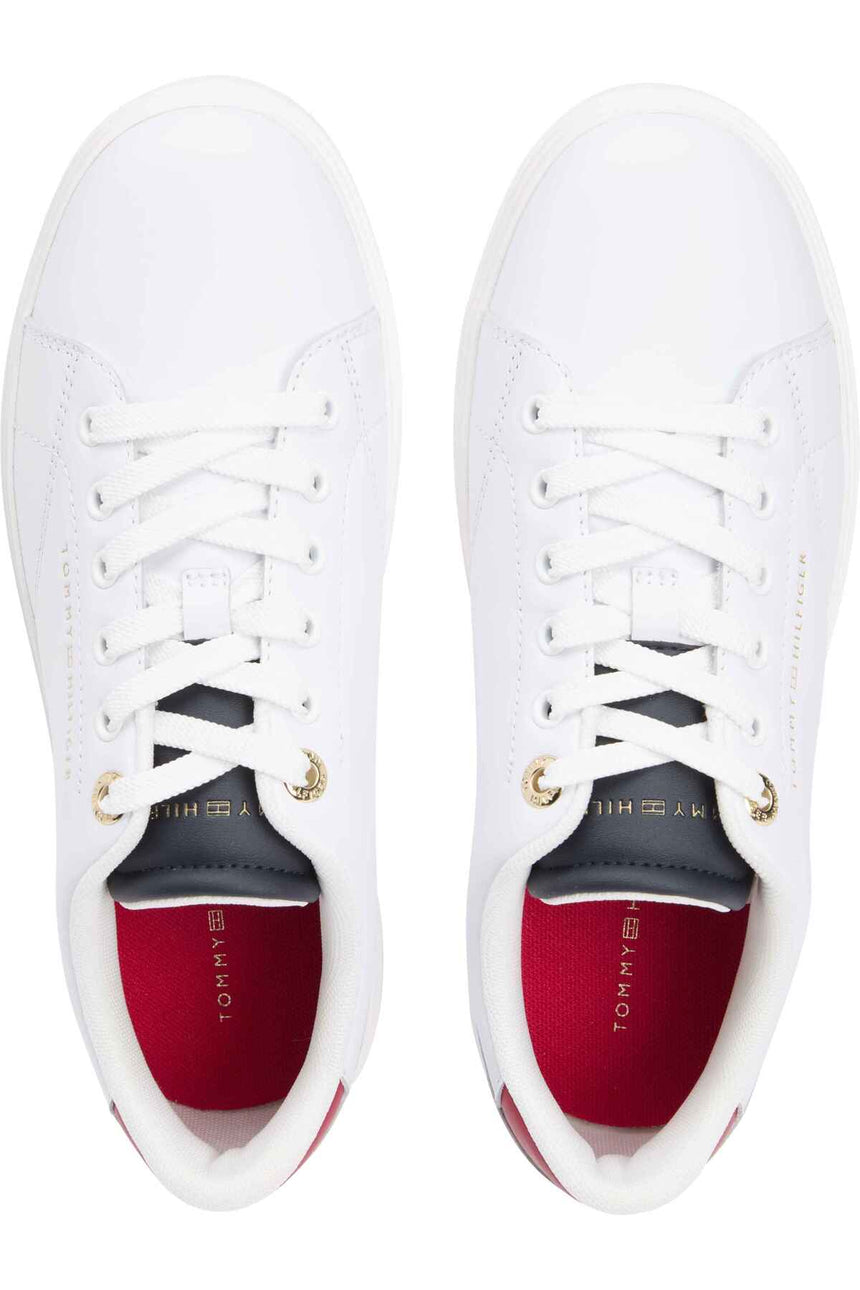 Tommy Hilfiger Kadın TH FEMININE CUPSOLE LEATHER FW0FW09105 - Mavi